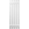 Ekena Millwork Americraft 5-Board, 2 Batten Exterior Real Wood Spaced Board-n-Batten Shutters, ARW101SB519X77WHH, PR ARW101SB519X77WHH - alternate 9
